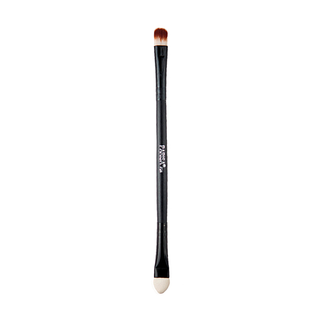 Двосторонній пензель для нанесення та розтушовування тіней Parisa Cosmetics P-24