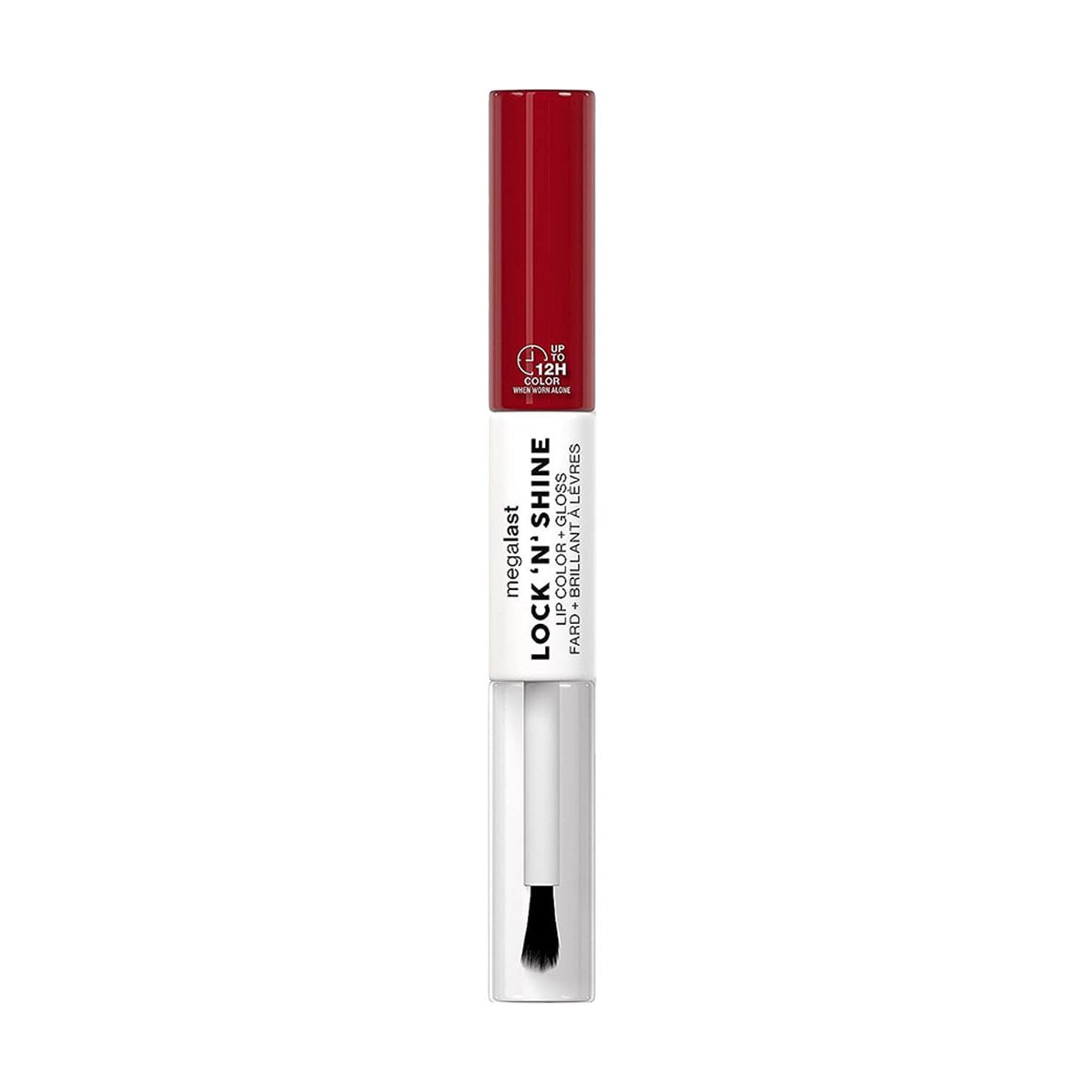 Уцінка! Двосторонній блиск для губ Wet n Wild Megalast Lock N Shine Lip Color + Gloss, Redy For Me, 7.3 мл